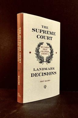 Supreme Court Landmark Decisions 20 Cases That Changed America  9781435164222 Front Cover