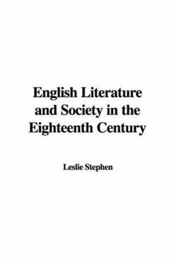 English Literature and Society in the Eighteenth Century