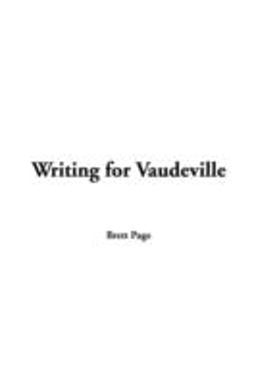Writing for Vaudeville