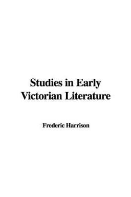 Studies in Early Victorian Literature