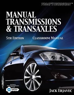 Manual Transmissions and Transaxles Manual Transmissions and Transaxles