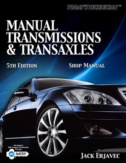 Manual Transmissions and Transaxles Manual Transmissions and Transaxles