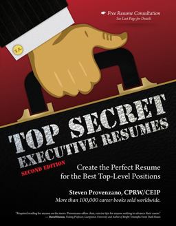 Top Secret Executive Resumes
