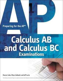 Preparing for the AP Calculus AB and Calculus BC Examinations  9781435461284 Front Cover
