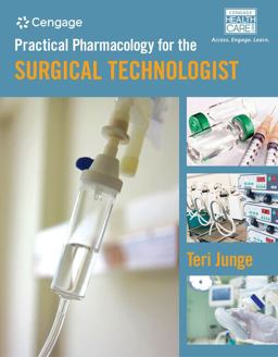 Practical Pharmacology for the Surgical Technologist  9781435469808 Front Cover