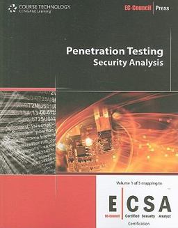 Penetration Testing Security Analysis  9781435483668 Front Cover