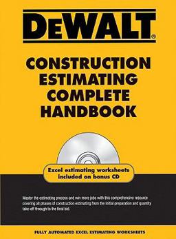 Dewalt Construction Estimating  9781435498990 Front Cover