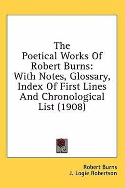 The Poetical Works of Robert Burns