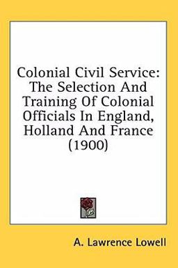 Colonial Civil Service