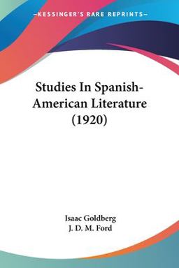 Studies in Spanish-American Literature