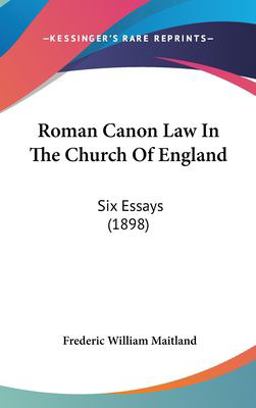 Roman Canon Law in the Church of England