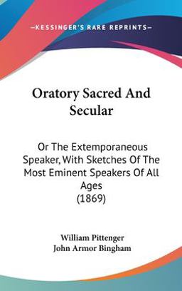 Oratory Sacred and Secular