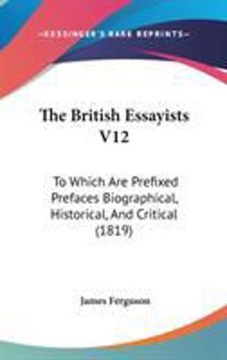 The British Essayists V12