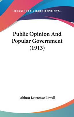 Public Opinion and Popular Government