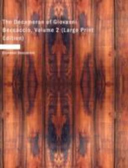 The Decameron of Giovanni Boccaccio