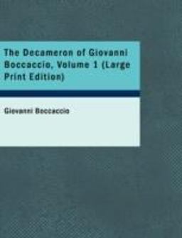 The Decameron of Giovanni Boccaccio