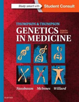 Thompson and Thompson Genetics in Medicine 8th 9781437706963 Front Cover
