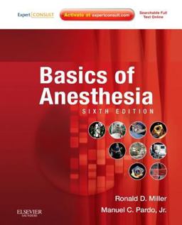 Basics of Anesthesia Expert Consult - Online and Print 6th 9781437716146 Front Cover