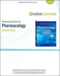 Pharmacology Online for Pharmacology (User Guide and Access Code)