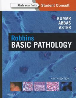 Robbins Basic Pathology With STUDENT CONSULT Online Access 9th 9781437717815 Front Cover