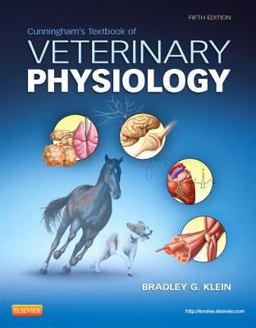 Cunningham's Textbook of Veterinary Physiology 5th 9781437723618 Front Cover