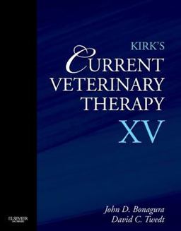 Kirk's Current Veterinary Therapy XV  9781437726893 Front Cover