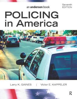 Policing in America 7th 9781437734881 Front Cover