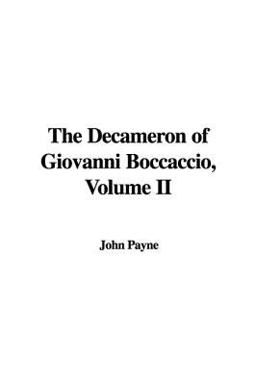 The Decameron of Giovanni Boccaccio