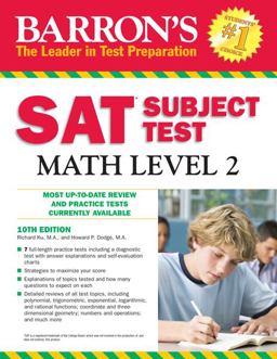 Barron's SAT Subject Test Math Level 2, 10th Edition