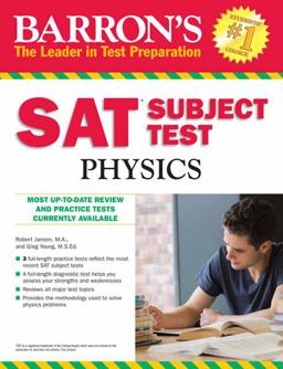 Barron's SAT Subject Test Physics 11th 9781438000404 Front Cover