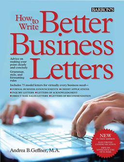 How to Write Better Business Letters 5th 9781438001371 Front Cover