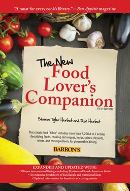 New Food Lover's Companion 5th 9781438001630 Front Cover