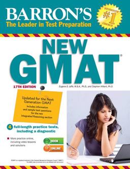 Barron's NEW GMAT, 17th Edition