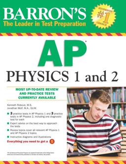 AP Physics 1 and 2  9781438002682 Front Cover