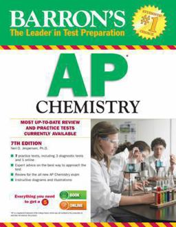 Barron's AP Chemistry 7th 9781438002712 Front Cover