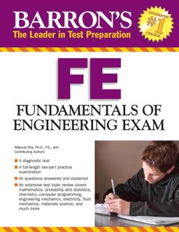 FE Exam Fundamentals of Engineering Exam 3rd 9781438003108 Front Cover