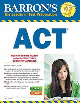 Barron's ACT  9781438003474 Front Cover