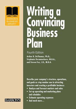 Writing a Convincing Business Plan 4th 9781438004808 Front Cover