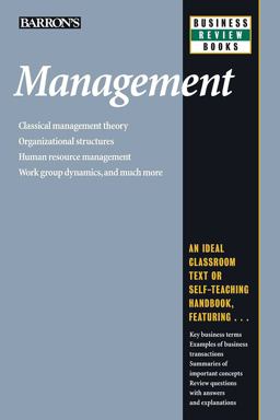 Management 5th 9781438004822 Front Cover