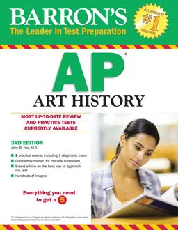 Barron's AP Art History 3rd 9781438004938 Front Cover