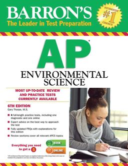 Barron's AP Environmental Science 6th 9781438005522 Front Cover