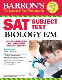 Barron's SAT Subject Test Biology 5th 9781438005751 Front Cover