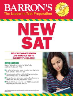Barron's New SAT 28th 9781438006499 Front Cover