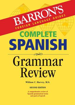 Complete Spanish Grammar Review 2nd 9781438006864 Front Cover