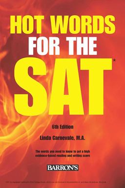 Hot Words for the SAT 6th 9781438007489 Front Cover