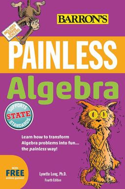 Painless Algebra 4th 9781438007755 Front Cover