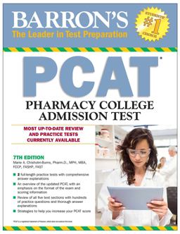 Pcat Pharmacy College Admission Test 7th 9781438008660 Front Cover