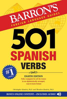 501 Spanish Verbs 7th 9781438009162 Front Cover