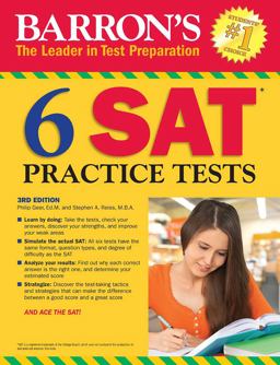 6 SAT Practice Tests 6 SAT Practice Tests