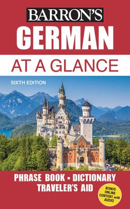 German at a Glance: Foreign Language Phrasebook & Dictionary  9781438010465 Front Cover